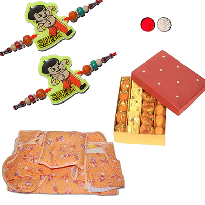 "Kids Rakhi Hamper - code KH203 - Click here to View more details about this Product
